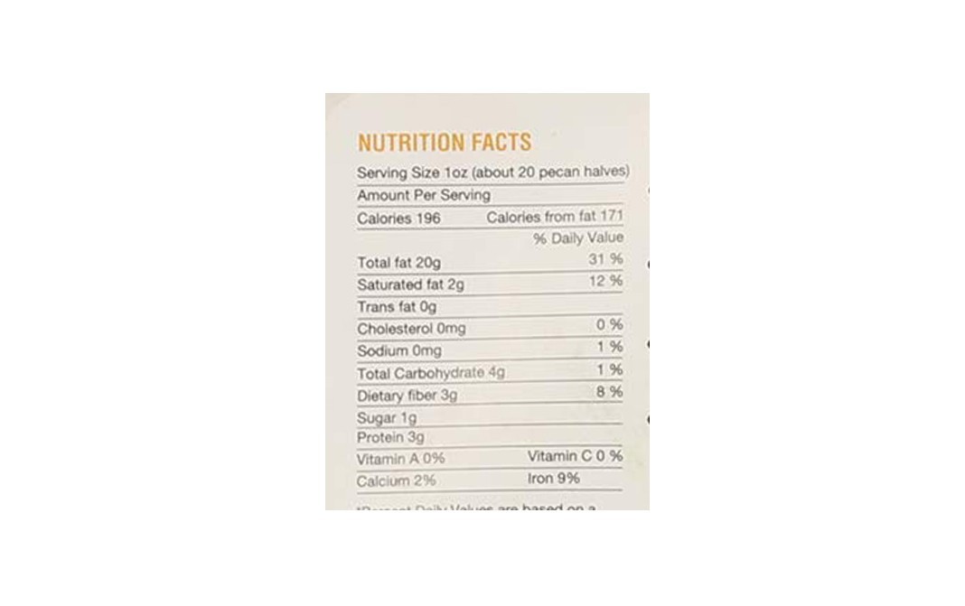 BNuts Pecan Nuts    Pack  100 grams